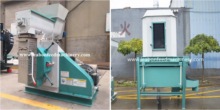 Sale Animal Feed Pellet Production Making Line, Hammer Mill, Mixer