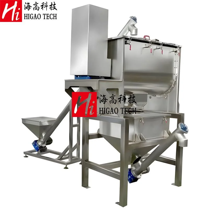 Powder/Feed/Chemical/Food Spiral Horizontal Ribbon Mixer Machine / Blender Mixer