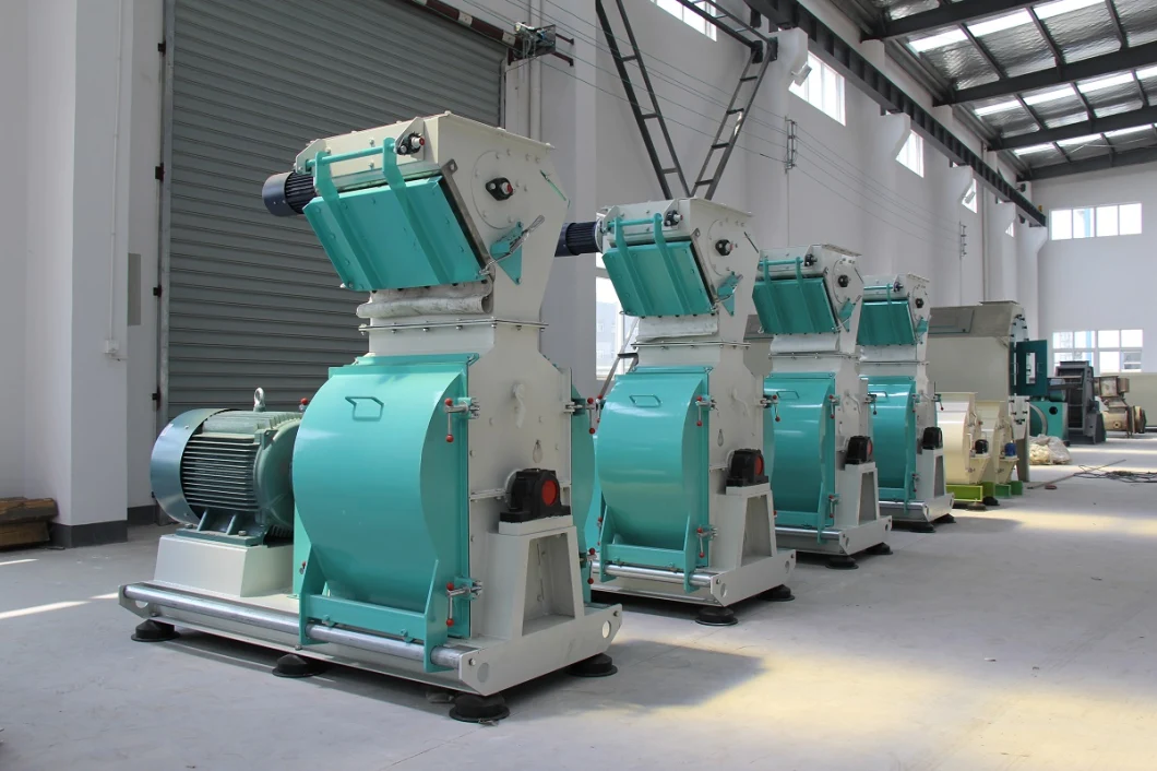 Sfsp Series Tear Circle Hammer Mill Be Used in Feed Pellet Processing Line